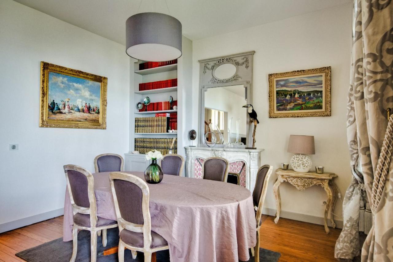 Villa Classee 4 Etoiles Vue Mer Exceptionnelle トルヴィル＝シュル＝メール エクステリア 写真